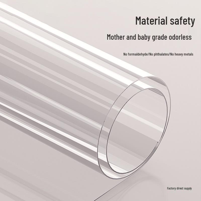 Clear PVC Balcony Curtain: Rainproof, Windproof, Waterproof, Sunscreen, Thickened, Soft Plastic Canopy.