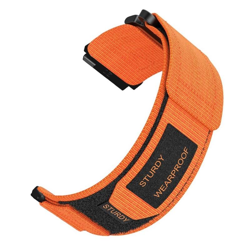 Регулируемые нейлоновые холщовые ремешки для часов, Спортивный браслет для умных часов 18 мм 20 мм