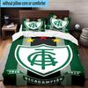 3pcs América Futebol Club Printed Bedding Set Duvet Cover Closure Includes 1 Duvet Cover & 2 Pillowcases Bedding Sets Home Decor Gifts