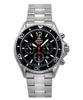 Chronograph Stainless Steel Black Dial Solar Diver's RA-TX0202B10B 200M Men's Watch
