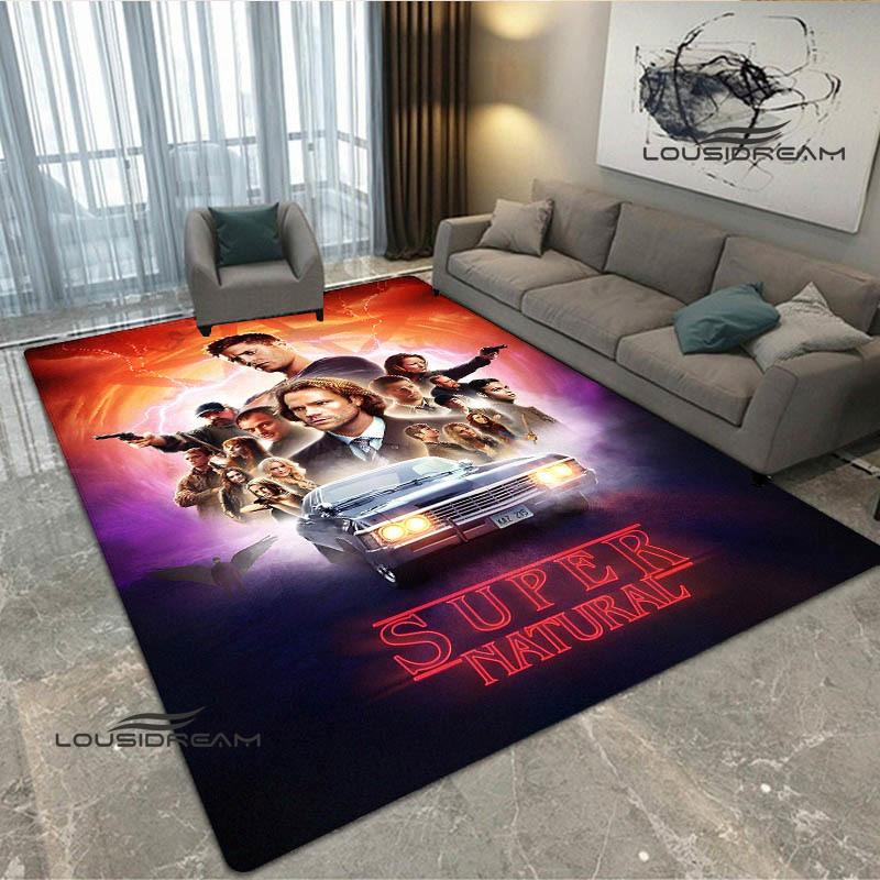 Supernatural Join the Hunt printed carpet Non-slip carpet outdoor carpets area rug bedroom decor rug for bedroom birthday gift