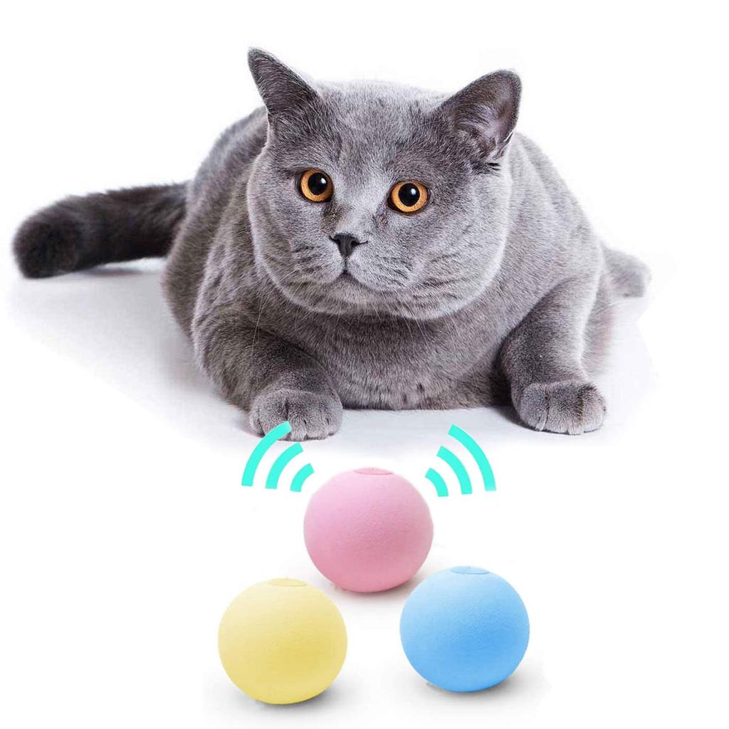 Call Cat Toy Ball Интерактивный мяч Гравитационный мяч Зоотовары Cat Toy Ball со звуком Attract Cat