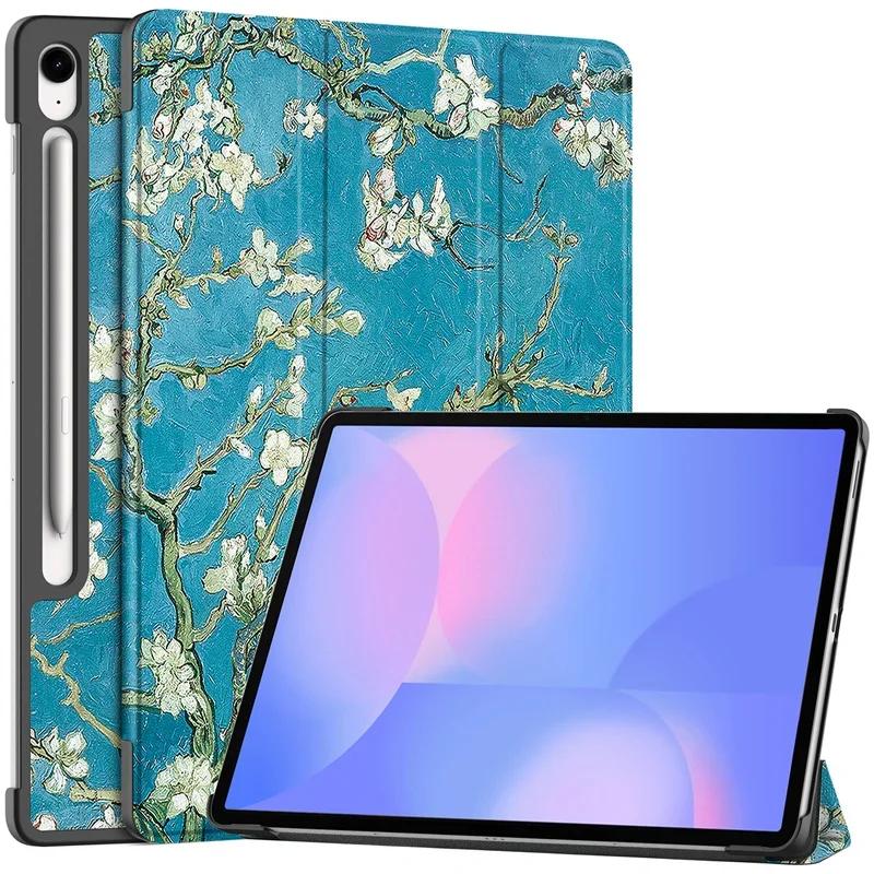 Чехол для Samsung Galaxy Tab S10 FE Plus 13.1 SM-X620 SM-X626 SM-X626B Защитный чехол для планшета Tab S10 FE+ Автопробуждение/Сон