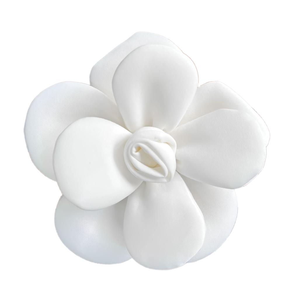 Exquisite Large Flower Corsage Soft Formal Dress Badge 22cm Camellia Brooch  Clothing Accessory