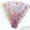 10 Pcs Holographic Nail Foil Set Transparent Butterfly Nail Art Transfer Sticker