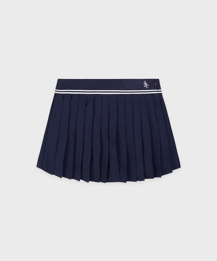 SPORTY&RICH Scr Logo Abigail Skirt Navy R255Aws002