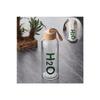 H2o Borosilicate Glass Flask With Bamboo Lid 600 Ml