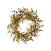 Christmas Lighted Wreath Creative Pink Decor Mall Window Door Wall Hanging Holiday Festive Atmosphere Ornament