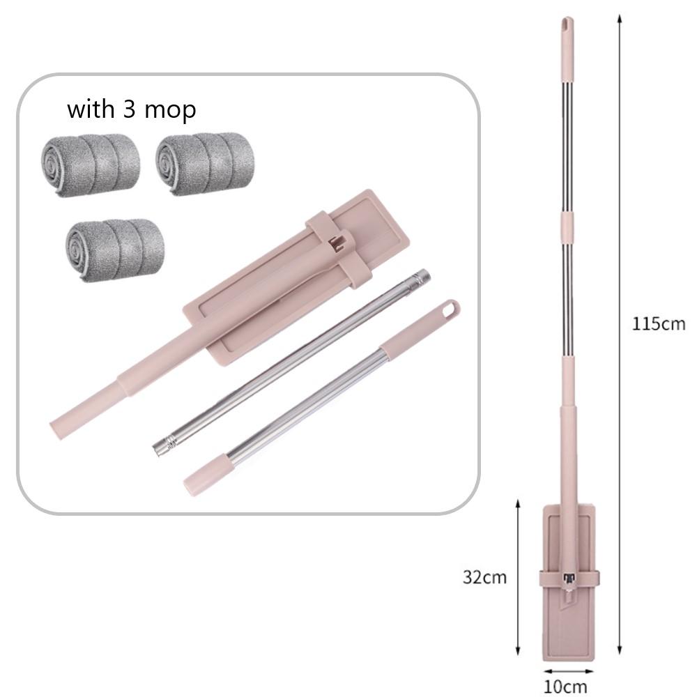 Бесконтактная плоская швабра для пола из микрофибры, отжимная швабра для пола с 2 моющимися насадками, вращающаяся бытовая кухонная щетка для уборки, инструменты
