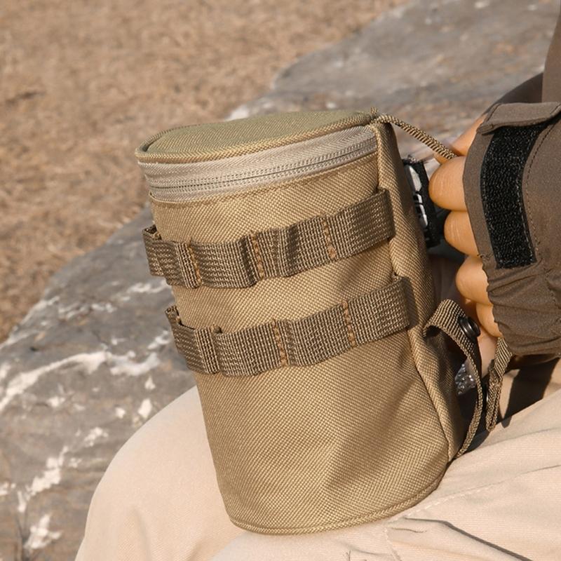 Water Bottle Heat Insulation Protect Cover Tactically Water Bottle Pouches Bag Kettles Carriers Bag Outdoor Tool Organizers