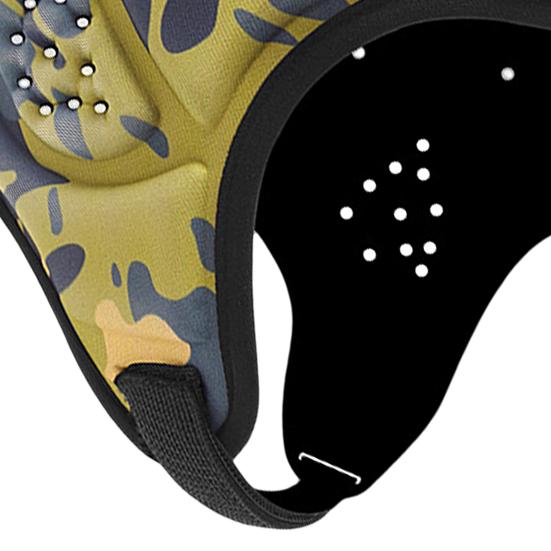 Регулируемый шлем для регби с защитой от столкновений, защита головы, футбольный вратарь, мягкий головной убор из ЭВА, аксессуары для велоспорта