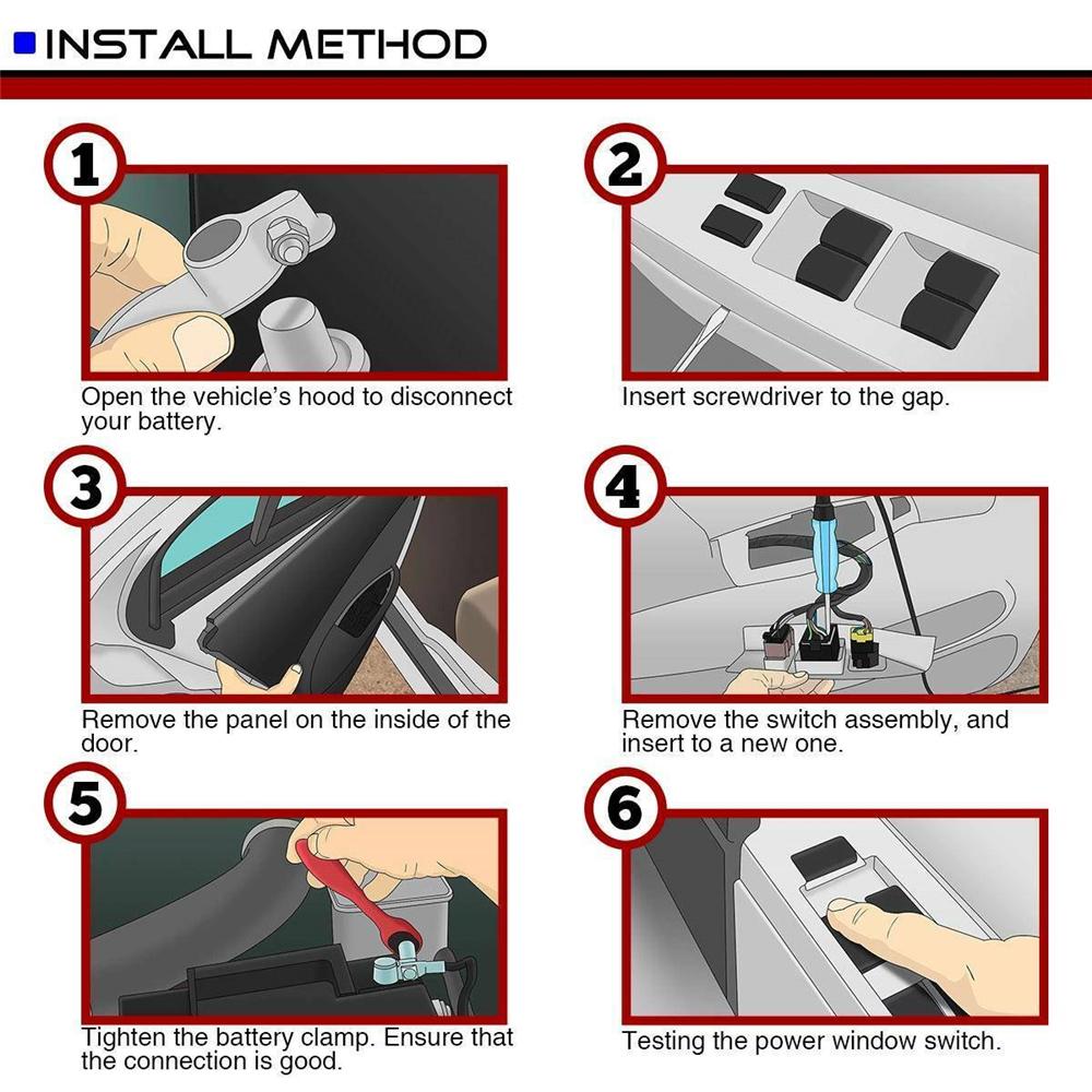 Master Power Window Switch 68184803AC Fits For Jeep Grand Cherokee WK2 2014-2018