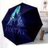 1pc Avatar Automatic, Foldable Compact Umbrella Vibrant Motif, Casual Style, Sturdy Iron Frame, Essential for fans a016