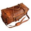 Мужская винтажная дорожная сумка Weekender с клапаном из натуральной кожи