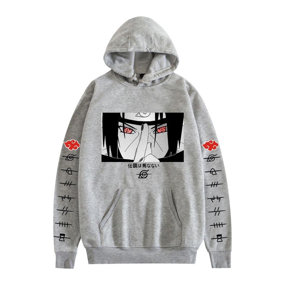 Anime Riman Series Printed Casual Hooded Sweater Couple Top