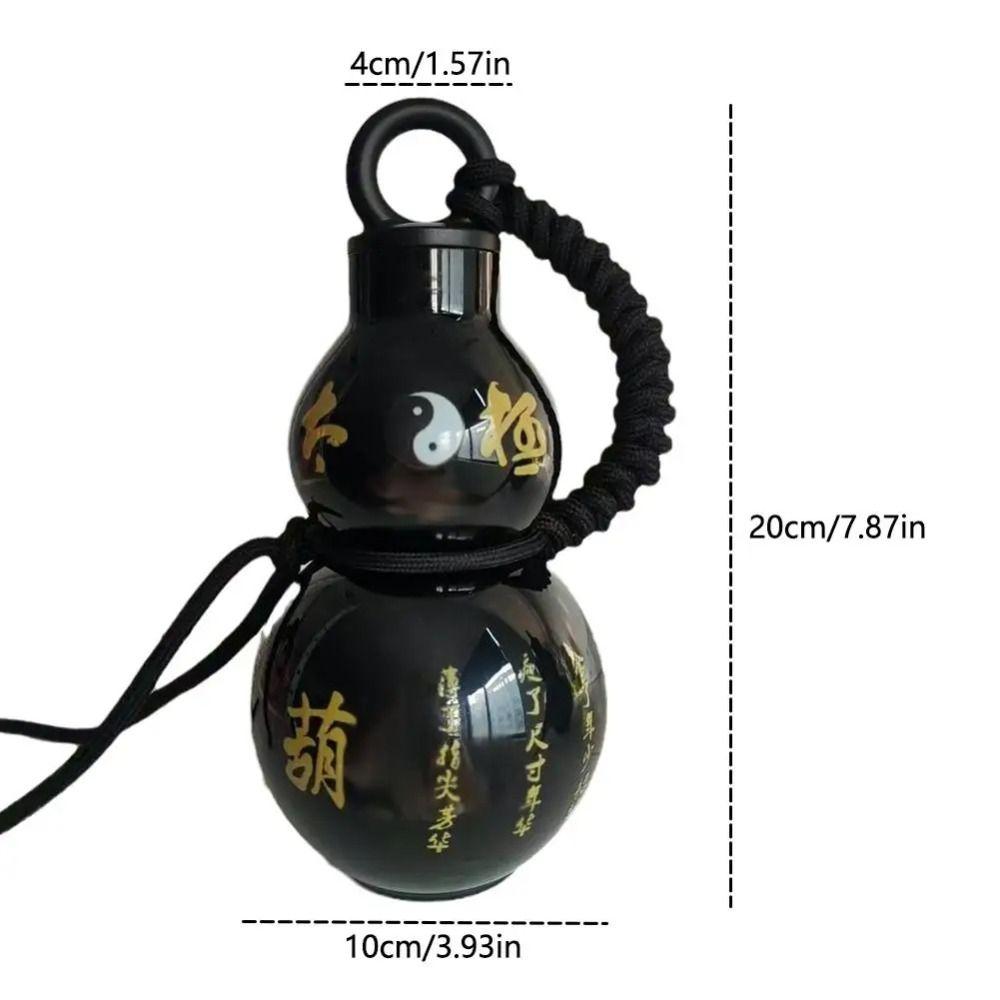 Chinese Style Gourd Water Bottle Large Capacity Gourd Drink Bottle Vintage Water Kettle Unisex