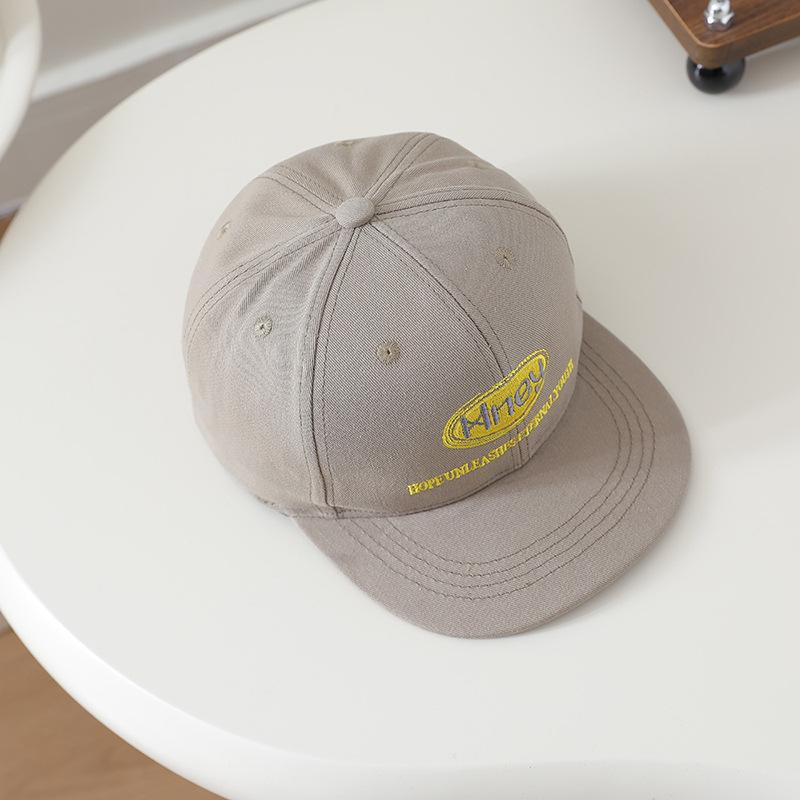 Детская весенне-летняя бейсболка для защиты от солнца - Модная уличная кепка-snapback с плоским козырьком для мальчиков и девочек