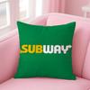 Trending SSubwayable Cushion Cover Premium SkinFriendly Pillow Case MultiPurpose for Home Office Travel