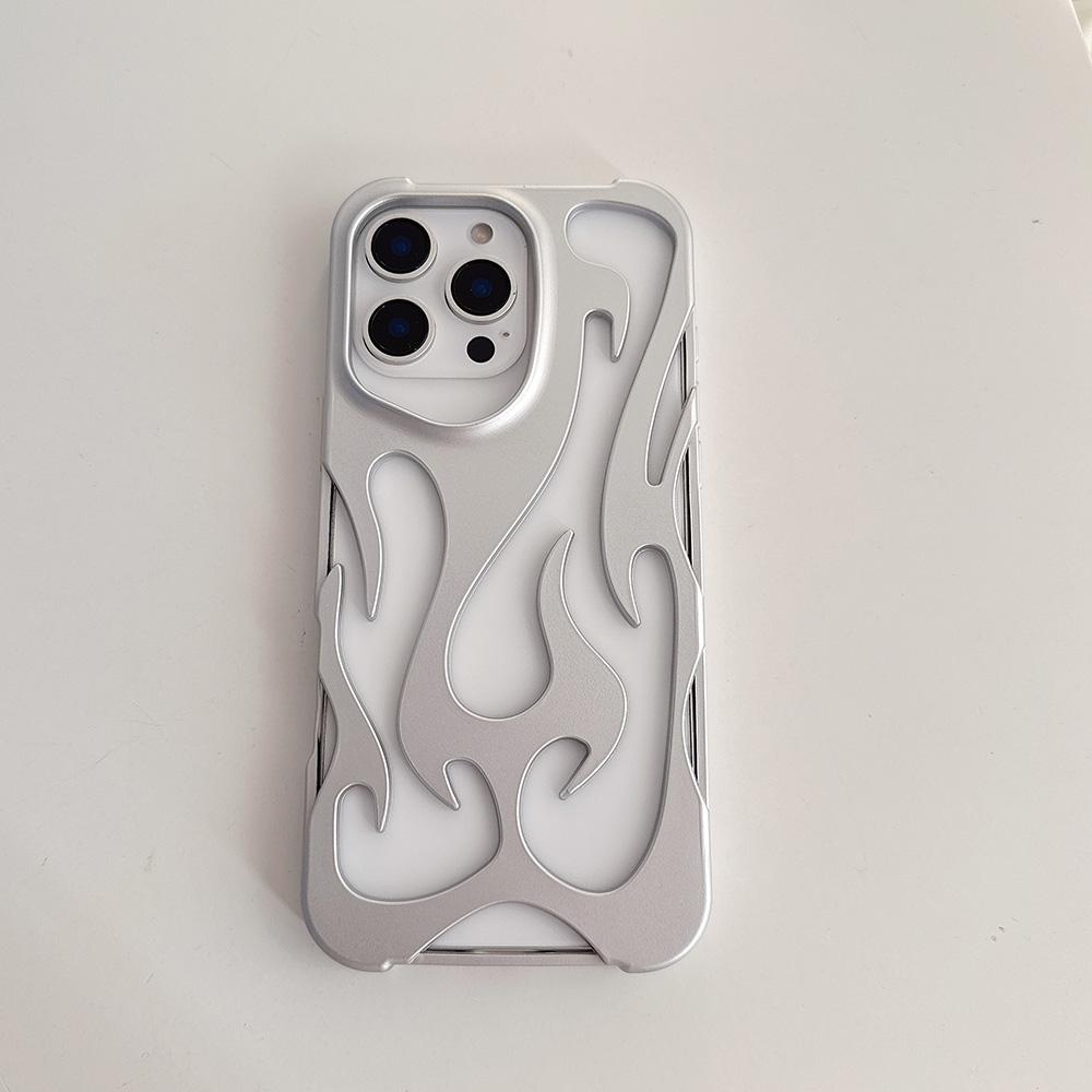 Чехлы для телефонов iPhone 11 13 16 ProMax iPhone 14 15 ProMax 12 13 ProMax 13 Pro 14 Pro Samsung A55 A54 S25 S24 S23 S22 Ultra Flame Shell Cool Advanced