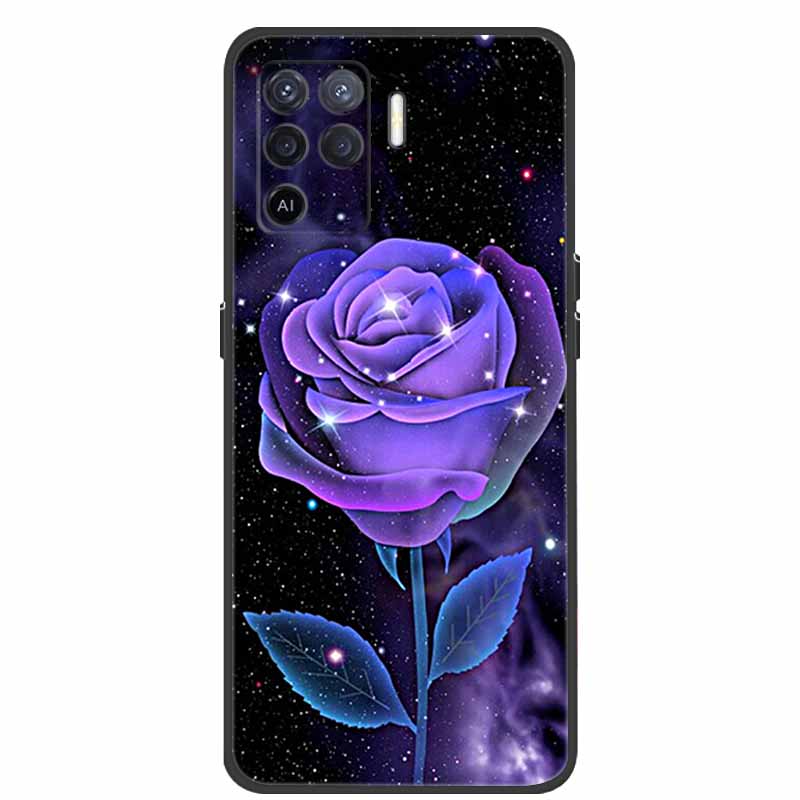 Для чехла OPPO Reno5 Lite Чехол Ударопрочный Мягкий силикон ТПУ Задняя крышка Для телефона Oppo Reno 5Z 5 Lite Чехол 5Lite CPH2205 Fundas