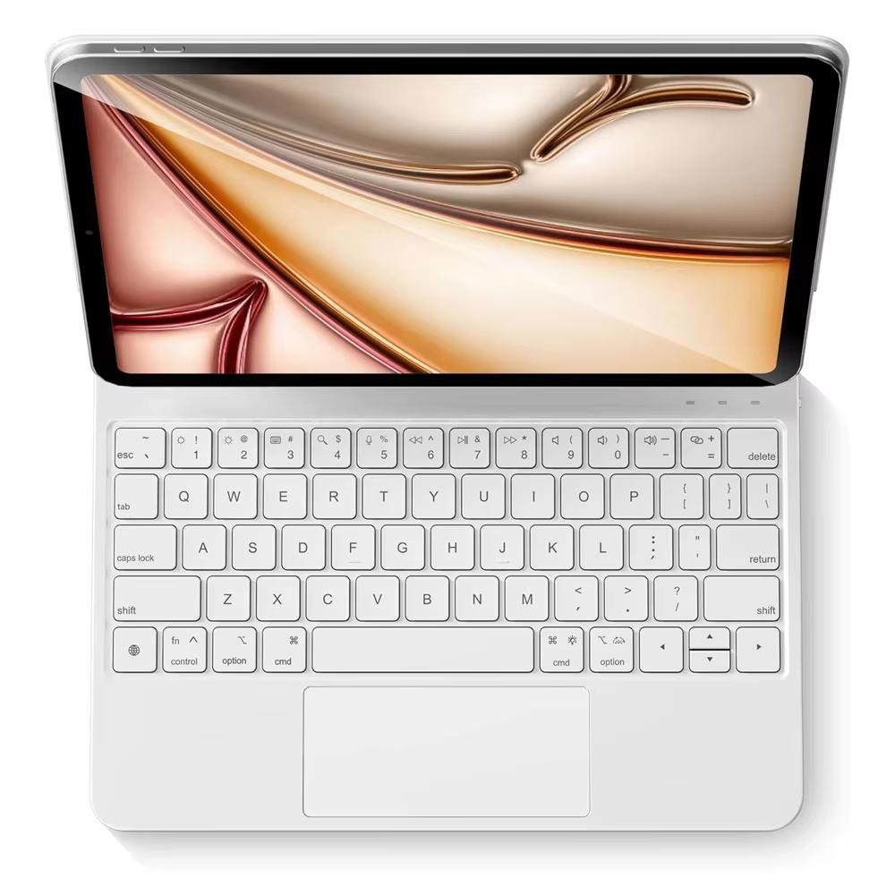 READ YYEAH Чехол-клавиатура Magic Keyboard для iPad 11-го 10-го поколения iPad A16 11-го 11" A2696 A3354 A3355 A3356 Умная магнитная обложка-книга