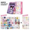 Same-day Shipping Sanrio Photocard Goods LOMO Illustration Photocard 60pcs + Mini Sticker 32pcs, Sanrio Friends Photocard 6..., 1 Piece