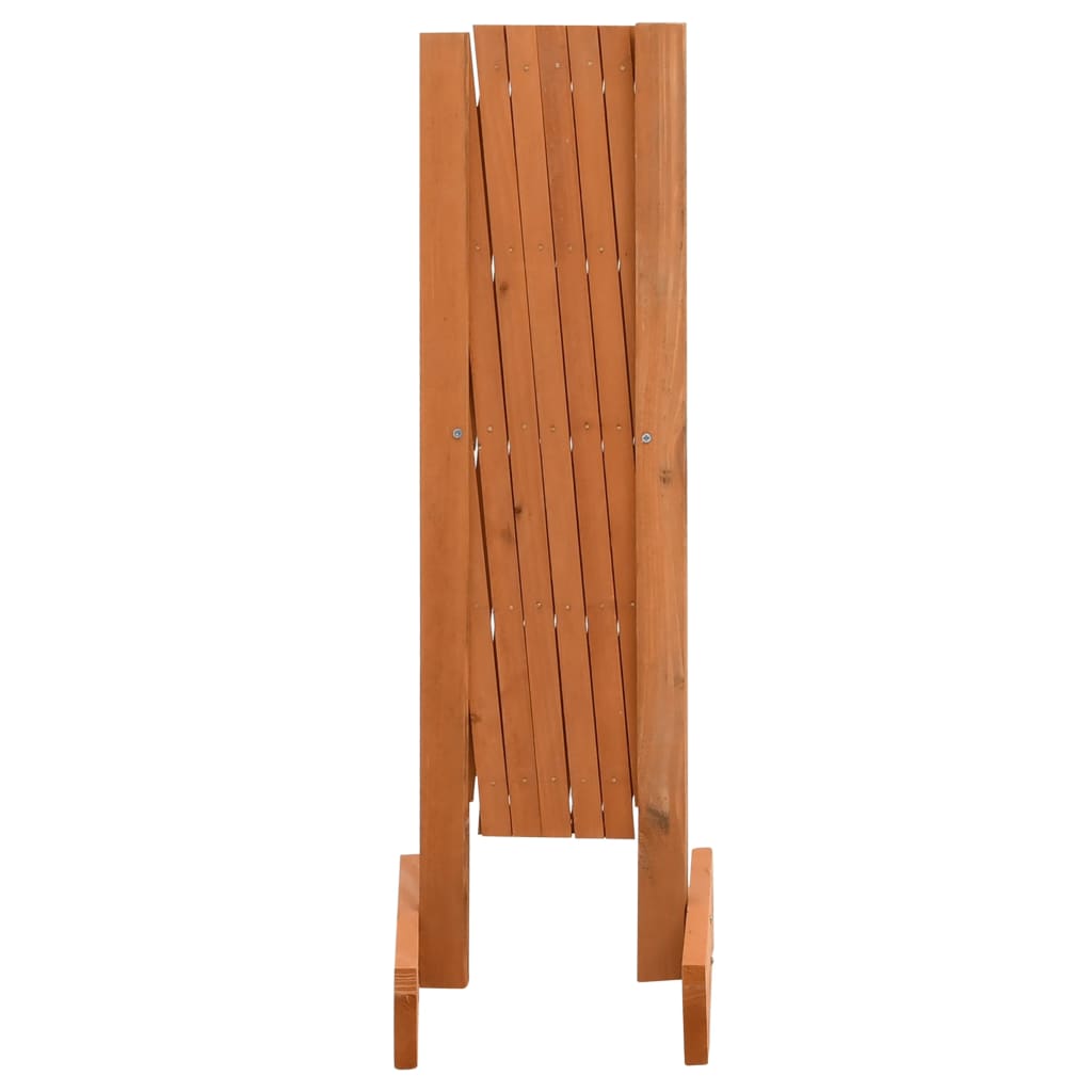 Garden Trellis Fence Orange 120 x 60 cm Solid Pine Wood