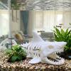 3D Printed Shark Skeleton Hideaway House Unpainted Aquarium Underground Cave  Aquarium