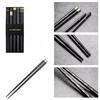 5 пар китайских палочек для еды из сплава, палочки для суши, многоразовые, легкие, роскошные, бытовые, черные, золотые палочки для еды, здоровая посуда из сплава