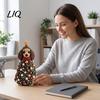 Cute Animal Bead Project Themed Beaded Christmas Tree DIY Kit, Relaxing Hobby Craft Kits Handmade Set, Desktop Ornament for Kids Adults Decorative
