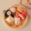 Mini Snack Plush Keychain Pull-Out Toy Ornament Gift