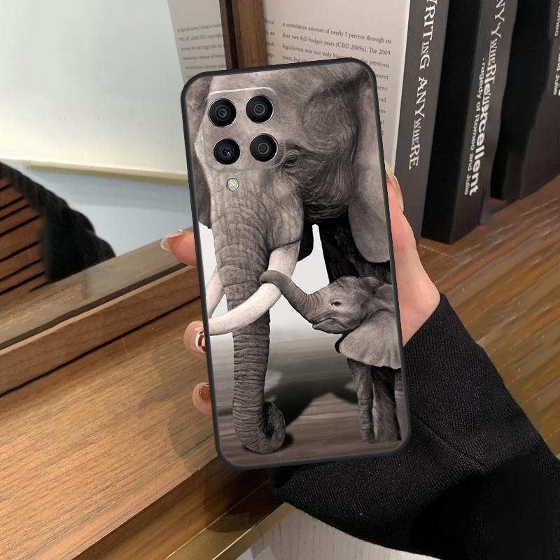 Чехол для телефона Elephant Baby Nature для Samsung Galaxy M13 M23 M33 M53 M21 M31 M51 M30s M20 M12 M32 M52 M14 M34 M54