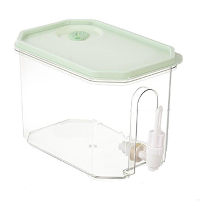 Пластиковый герметичный диспенсер для холодных напитков 62KD с краном, контейнер для напитков для холодильника