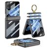 For Xiaomi Mix Flip 5G Case Kickstand Magnetic Hinge PC Phone Cover with Screen Film
