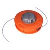 Orange Grass Trimmer Head with ABS Aluminum Alloy Internal Fixed Plate Spool for Brush Cutter Lawn Mower