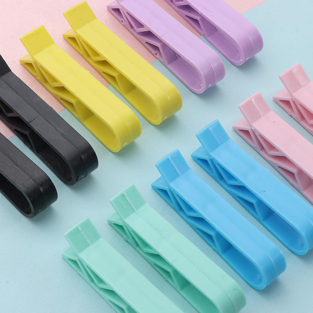 2 шт. противоскользящий зажим для мусорного контейнера универсальный мешок для мусора фиксированная пряжка для хранения герметичный зажим для домашнего хозяйства