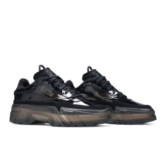 Reebok Cardi B x Club C 'Core Black' H01009 Женская обувь