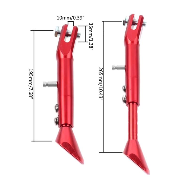 Универсальная регулируемая подставка для мотоцикла ATV, боковая подставка, держатель для парковочной стойки, опора для ног, держатель для электровелосипеда