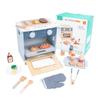 Children's Early Education Educational Simulation Play-house Microwave Oven Bread Baking Dessert Package Kitchen Wooden Toys