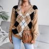 BITCED European and American Autumn and Winter New College Style Diamond Casual Jumper Women's Clothing