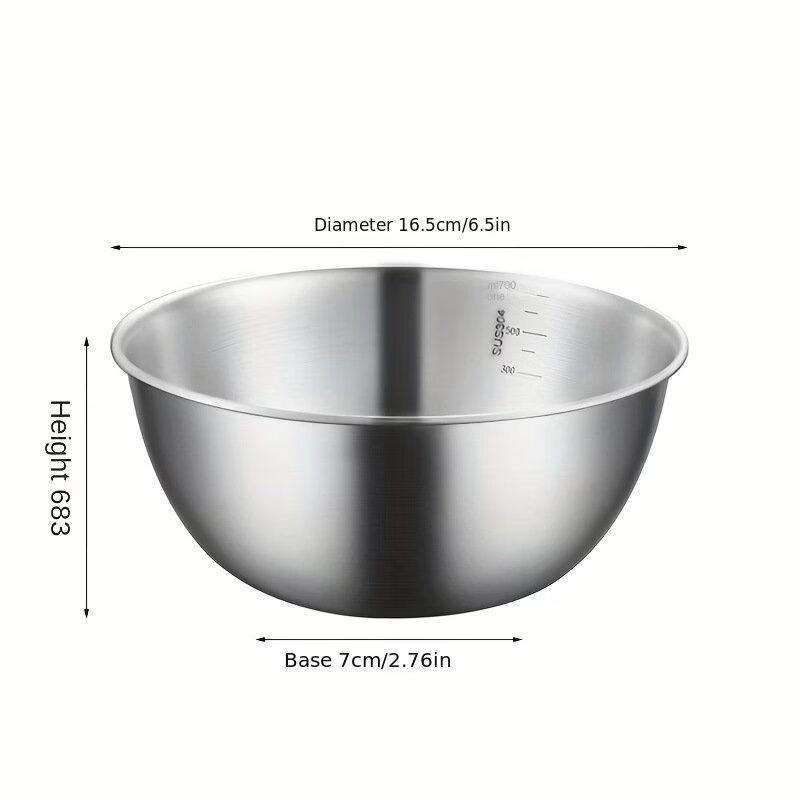 Wutuo Stainless Steel Measuring Mixing Bowls