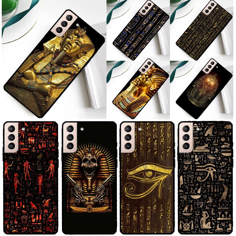 Египет Египетский Фараон Чехол для Телефона Для Samsung Galaxy S25 Ultra S9 S10 S20 FE S21 S22 S23 S24 Plus S24 Ultra Чехол