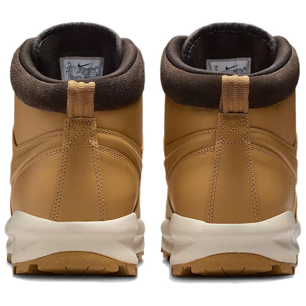 Nike Manoa Leather Haystack Мужские кроссовки Коричнево-бежевый Велюрово-коричневый Березовый HF7095-700