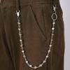 Metal Pants Waist Chain Long Wallet Chain Gothic Chain Keychain  Women Men