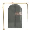 4pcs/set Clothes Dust Cover Wardrobe Walk-in Closet Household Visible Non-woven Fabric Fully Enclosed Coat Suit Hanging Bag