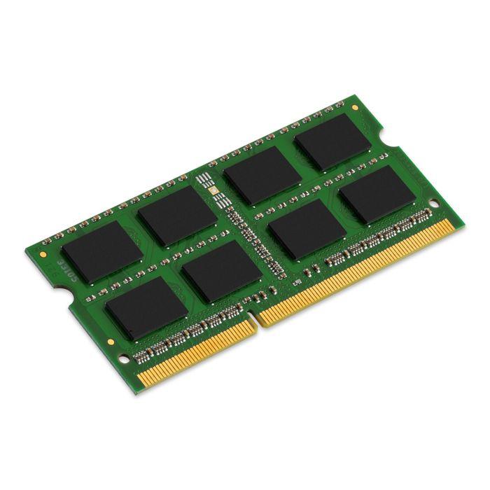 Mémoire PC DDR3L - KINGSTON - 8 Go - SO DIMM 204 broches - 1600 MHz / PC3L-12800 - CL11 - Sans tampon - Non ECC
