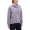 Fila Спортивный Свободный Простой Спортивный Повседневный Вязаный Свитшот с Капюшоном с Длинным Рукавом Женский свитшот Темно-Фиолетовый A11W241213F-DP