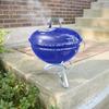 Weber Smokey Joe BBQ 37см Глубокий Океан Костровище для Кемпинга Человек 1501698 [Эксклюзив Amazon] Гриль, Диаметр, Синий, Костровище, Вместимость 4-6, [10-летняя гарантия]