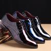 Fashion Newly Men's Patent Leather Oxford Shoes Shoes Zapatos De Hombre Men Formal Shoes Pointed Toe Business Wedding Cvb567