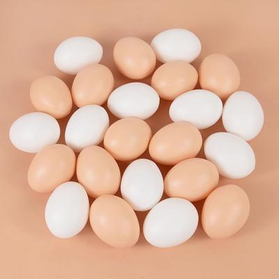 10/20 шт. имитация пластиковых яиц DIY живопись ремесло пасхальная вечеринка украшение дома фермерские яйца гнезда дети развивающая игрушка подарок
